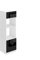 BELINI | Mikrowelle Schrank | Küchenschränke | Hochschrank Küche | Mikrowellenschrank 60 x 204 cm | Küchenbuffet mit 2 Türen und 2 Regalen | Kommode | Küchenregal | Schwarz Hochglanz