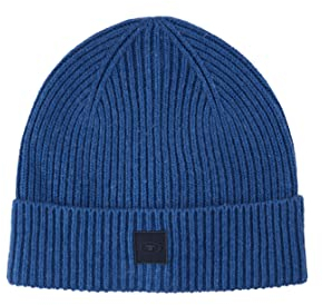 TOM TAILOR Herren 1038514 Beanie Wollmütze, 19168-hockey Blue, OneSize