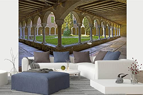 Vlies Fototapete VENEDIG 375 x 250 cm (inkl. Kleister) - Vlies Tapete, Wandtapete, Wandbilder - Tapete für Wohnzimmer Schlafzimmer, Büro, Küche - Montagefertig