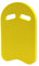 ulapithi 2 in U-Form - Trainings-Schwimmbrett für Erwachsene Kinder - Eva Kick Boards Schwimmtrainingsgerät, 15,7 x 10,6 x 1,2 Zoll, Gelb