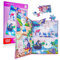 ECCHY Animal Unicorn Puzzles for Kids 3 4 5 Year Olds, Magnetic Jigsaw Puzzles Large Book 4-IN-1 (9, 16, 20 & 24 Pieces), Travel Toys Games for Toddler on Plane Car Trip
