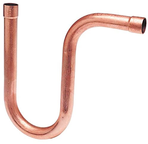 3S SuperSamaStore Sifone Rame a Saldare, Tubo Trappola P in Rame per Impianti di Climatizzazione e Refrigerazione, Attacco Femmina - Femmina, 3/4″