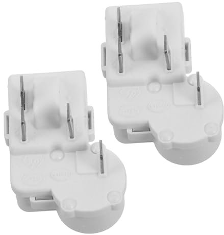 DOITOOL Refrigerator Relay Switch Overload Protector Compressor Starter Relay for Fridge Freezer Zhb40-105p15