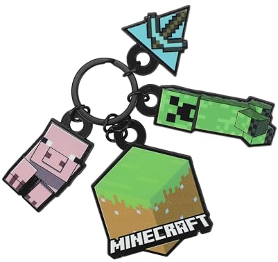 Minecraft Icons Multi-Charm-Schlüsselanhänger