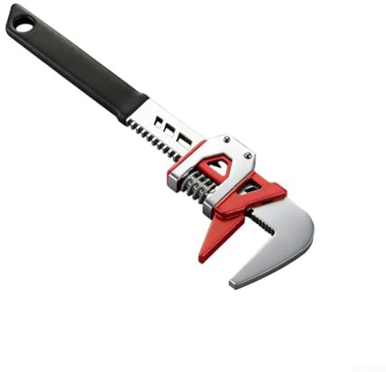 YobiLife Rohrzange, verstellbar, 0–75 mm, breite Öffnung, strapazierfähig, mit rutschfestem Griff für unregelmäßige Rohre, 30,5 cm