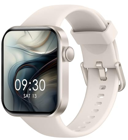 Montre Connectée Femme Homme avec Appels Bluetooth, 1.85 HD Smartwatch avec 140+ Modes Sportifs, Etanche IP68 avec Cardiofrequencemetre/Moniteur de Sommeil pour Android/iOS Cadeau Saint Valentin