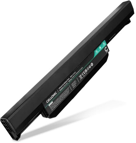 CELLONIC Batteria Compatibile con ASUS X53S, A53S, K53S, K53, X54C, X54H, K53SV, K53E, K53U, K53SD, A32-K53, 07G016H31875 4400mAh 10.8V