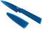 KUHN RIKON 26603 Colori+ Rüstmesser gerade Klinge mit Klingenschutz, antihaftbeschichtet, Edelstahl, 19 cm, blau, 4