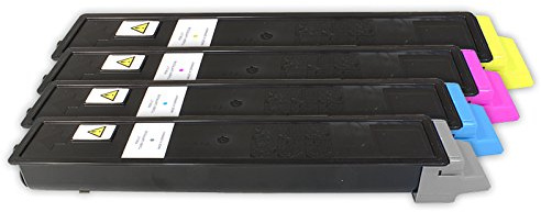 Rebuilt für Kyocera FS-C 8520 MFP - TK-895 / T0T2K00NL & 1T0T2K0ANL & 1T0T2K08BNL & 1T0T2K0CNL - Toner Sparset Black, Cyan, Magenta, Yellow - Für ca. 1 x 12.000 & 3 x 6.000 Seiten (5% Deckung)
