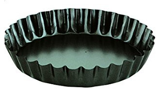 IBILI MOLDE RIZADO Moka 8 cm, Stainless Steel, schwarz, 8 x 8 x 2 cm