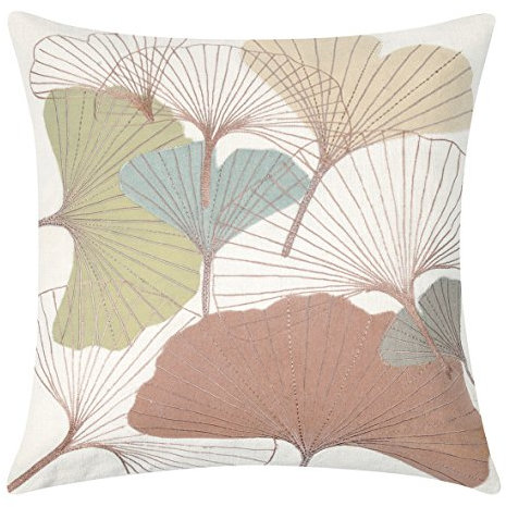 Unbekannt Pad Kissenhülle Gingko 45x45cm Multi