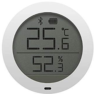 Xiaomi Temperature And Humidity Monitor nun4019ty, Monitor di Temperatura e umidità con Bluetooth, Bianco.