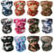 GUIFIER 12 Stück Multifunktionstuch Kopftuch Magischer Turban,Gesichtsmaske Nahtlose Bandanas Headwear Halstuch,Schal Stirnband Bandana Kopfbedeckung für Musikfestivals Motorrad Wandern Ski