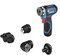 Bosch 06019F6003 - Trapano avvitatore a batteria GSR 12V-15 FC Solo + Set accessori