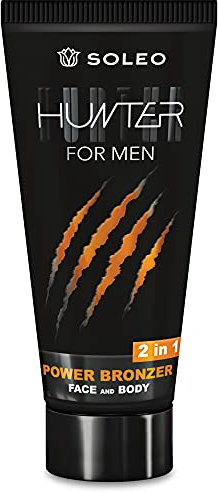 Soleo Hunter for Men 2-in-1 Power Bronzer Face & Body 150 ml