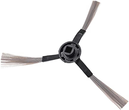 vhbw Brosse latérale compatible avec Cecotec Conga 3490/4090, 3290, 3390, 3490, 3690 robot aspirateur - noir