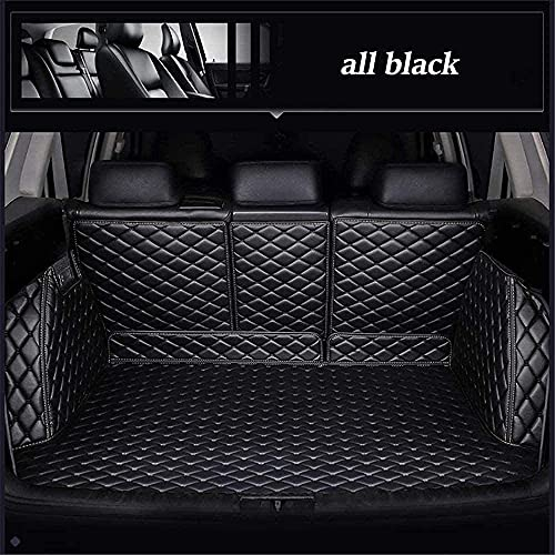 Auto Leder Kofferraummatte füR BMW X1 E84 F48 X2 F39 X3 E83 F25 X3 G01 F97 X4 F26 G02 X5 X6 X7, Heckkoffer Wasserdicht Antirutschmatte, Matte Ladekantenschutz Kofferraumschutz Interieur ZubehöR