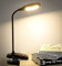 DEEPLITE LED Desk Lamp Clip on Lamp Battery Powered Clip on Light Book Light for Bed, Eye-Caring Flexible Arm Memory Touch 3 Color Modes & Stepless Brightness Portable Reading Light for Study Work.