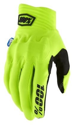 100% Cognito SmartShock MTB Cycling Gloves | Impact-Resistant Mountain Bike Gloves with SmartShock Knuckle Protection, Clarino™ Palm, Silicone Grip & Touchscreen | Sizes S-XXL