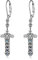 Schwert Ohrringe Aus 925 Sterling Silber Mit Abalone Muschel Baumelnde Schmuck Geschenke Für Herren Damen