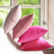 JIANTKJ Pinke Kissenbezüge, 40,6 x 40,6 cm, 4 Stück, weicher Samt, dekorative Couch-Kissenbezüge, einfarbig, Heimdekoration, für Couch, Sofa, Bett, Wohnzimmer (Rosa)