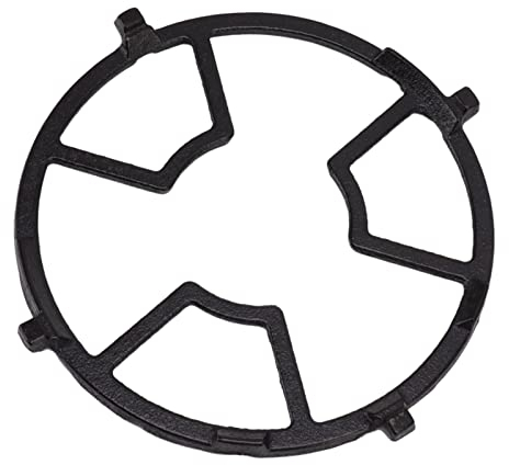 Hapivida Anillo Universal para Wok de Estufa de Gas, Estante de Cocina de Hierro Fundido, Soporte para Cafetera, Accesorios de Suministros de Cocina