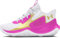 Under Armour Kinder Basketballschuhe Grade School Jet 23 3026635 White/Vivid Magenta/Metallic Gold 37.5