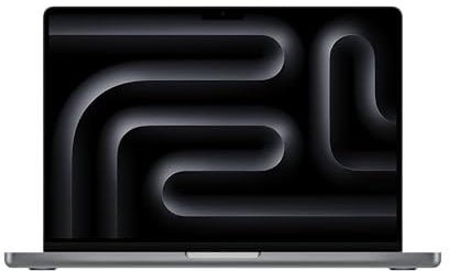 Apple 2023 Portatile MacBook Pro con chip M3, CPU 8 core, GPU 10 core: display Liquid Retina XDR 14,2, 8GB di memoria unificata, 512GB di archiviazione SSD. Compatibile con iPhone; Grigio Siderale