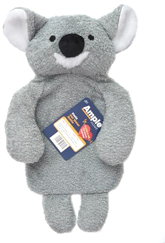 Hot Water Bottle 1 Litre | Available in Schnauzer Koala Penguin and Sloth | Cute and Cuddly Plush Animal Water Bottles for Adults and Kids (Kevin The Koala)