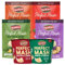 Idahoan Perfect Mash Potato Variety Pack 109g - Instant Mashed Potato Butter & Herb, Buttery, Bacon & Cheese, Roasted Garlic, Mashed Potaoes (Pack of 6, 4 Sachets & 2 Pots)