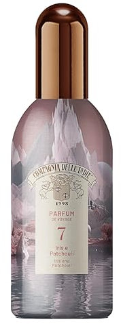 Compagnia delle Indie Parfum de Voyage 7 | 100 ml | Iris & Patchouli | Floreale e romantico | Per le donne