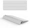 Dexnor Case for Apple Magic Keyboard with Touch ID/Lock Key 2021/2024, Hard Travel Storage Case Dust-Proof Protective Leather Keyboard Cover with Magnetic Closure Adjustable Typing Angles, White