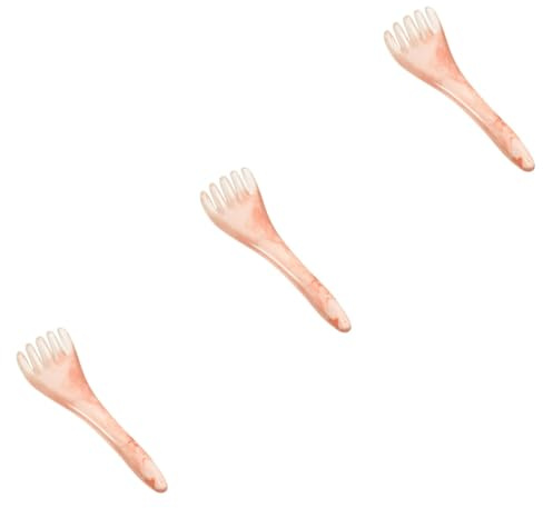Healeved 3stücke Massaging Comb Fünfzackiger Kopfhaut Für Haarwachstum Und Entspannung Tragbar Und Leicht Für Und Trockenes Haar Peeling Und Kopfmassage