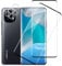 Carantee 2+2 Stück Schutzfolie für Panzerglas für Xiaomi Mi 11 5G, 3D Keine Blasen Folie mit Kameraschutz, Anti-Fingerprint Kratzfest HD-Klar Displayschutzfolie für Xiaomi 11 Schutzglas