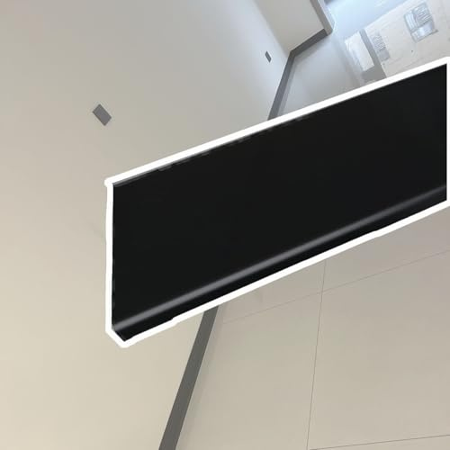 Self Adhesive Baseboard Trim 1.25M for Hotels & Commercial Use 10 PCS Wall Skirting Board Cover No More Nails Easy Installation H 8 CM Molding Trim