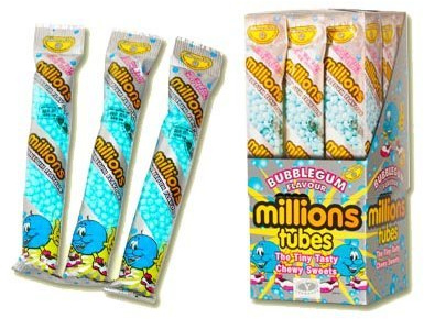 Bubblegum Millions Tubes Box of 12