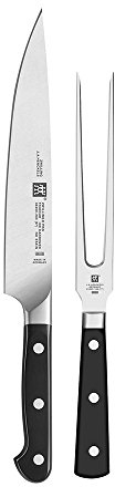 HENCKELS Zwilling J.A ZWILLING Pro - Juego de 2 cuchillos y tenedor