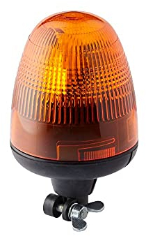 HELLA 2RL 006 846-011 Halogen-Rundumkennleuchte - KL Rotaflex - 24V - gelb - Rohrstutzen