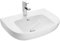 JACOB DELAFON Lavabo Cerámico para Baño Medidas 60x49cm Fácil Limpieza Confort de Uso Color Blanco ODÉON UP E4736-00