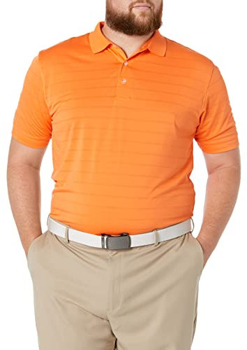 Callaway Short Sleeve Opti-dri Performance Polo Shirt (Size Small-4x Big & Tall) Chemise de Golf, Orange carrotte, M Homme
