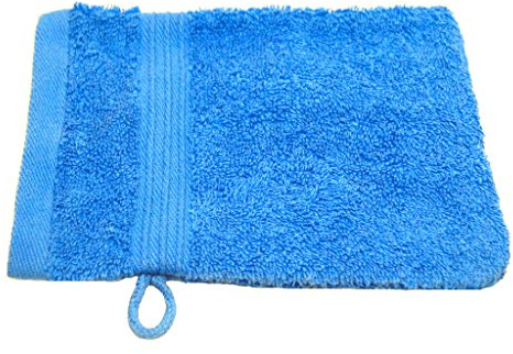 Julie Julsen Waschlappen in 23 Farben erhältlich weich und saugstark 500gsm Öko Tex 15 x 21 cm Himmelblau