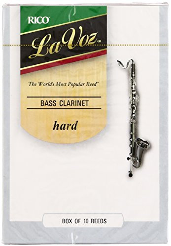 La Voz Blätter für Bass-Klarinette Stärke Hard (10 Stück)