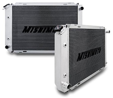 Mishimoto MMRAD-MUS-79A Performance Aluminium Radiator Compatible With Ford Mustang 1979-1993 Silver