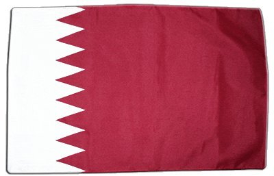 Fahne Flagge Katar 30 x45 cm
