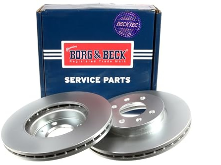 Borg & Beck BRAKE DISC PAIR Toyota Yaris 1.0i1.3i 1999-