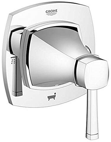 Grohe 19942IG0 Deviatore a 5 Vie (2 Ingressi e 3 Uscite) Grandera, Cromo-Oro