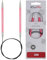 KnitPro K47194 Rundstricknadel, Aluminium, Rosa, 120cm / 6.5mm