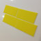 Super Cool Creations Rectangular Tiles, Yellow - Pack of Ten - 10cm x 8cm