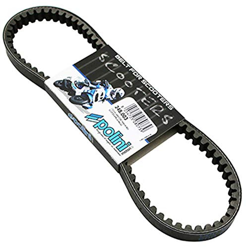 V-Snaar Polini Speed Belt Minarelli Lange Motor, Schwarz