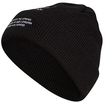 adidas Originals Passport Beanie, Black, One Size